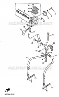 POMP VOOR voor Yamaha XJ600 1989