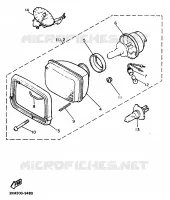 ALTERNATIEF ELECTRISCH  voor Yamaha XJ600 1989