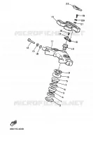 STUUR voor Yamaha XJ600 (37KW) 1986