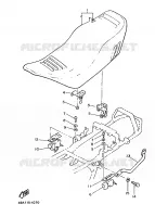 SELLE voor Yamaha XJ600 (37KW) 1986