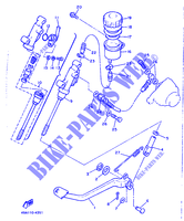 REMPOMP ACHTER voor Yamaha XJ600 (37KW) 1986