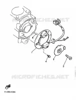 DYNAMO PICKUP voor Yamaha XJ600 (37KW) 1986