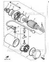 STARTMOTOR voor Yamaha XJ600 (37KW) 1986