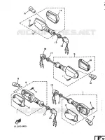 KNIPPERLICHT voor Yamaha XJ600 (37KW) 1986