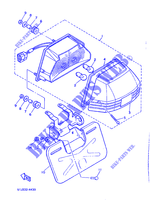 ACHTERLICHT voor Yamaha XJ600 (37KW) 1986