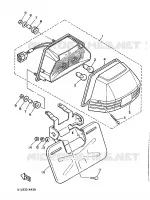 ACHTERLICHT voor Yamaha XJ600 (37KW) 1986