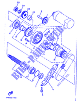STARTMOTOR KOPPELINGS voor Yamaha XJ600 (54KW) 1986