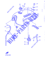 BENZINE TANK voor Yamaha XJ600 (54KW) 1986