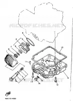 OLIEFILTER voor Yamaha XJ600H (53KW) 1989