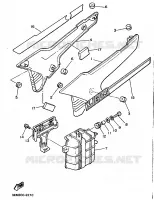 ZIJKUIPDEEL voor Yamaha XJ600H (53KW) 1989