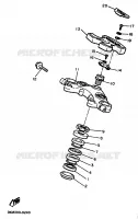 STUUR voor Yamaha XJ600H (53KW) 1989