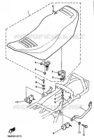 SELLE voor Yamaha XJ600H (53KW) 1989