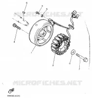DYNAMO voor Yamaha XJ600H (53KW) 1989