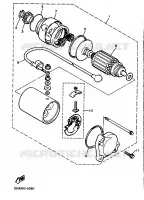 STARTMOTOR voor Yamaha XJ600H (53KW) 1989