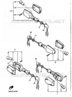 KNIPPERLICHT voor Yamaha XJ600H (53KW) 1989