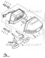 ACHTERLICHT voor Yamaha XJ600H (53KW) 1989