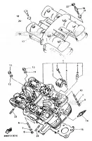 CILINDERKOP voor Yamaha XJ600N 1994