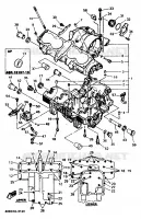CARTERDELEN voor Yamaha XJ600N 1994