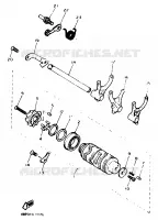 SCHAKELWALS / VORKEN voor Yamaha XJ600N 1994