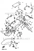 SPATBORD voor Yamaha XJ600N 1994