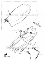 SELLE voor Yamaha XJ600N 1994