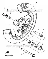VOORWIEL voor Yamaha XJ600N 1994