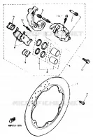REMKLAUW VOOR voor Yamaha XJ600N 1994