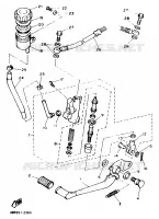 REMPOMP ACHTER voor Yamaha XJ600N 1994