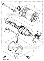 STARTMOTOR voor Yamaha XJ600N 1994