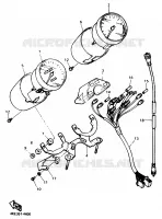 TELLERSET voor Yamaha XJ600N 1994