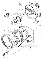 KOPLAMP voor Yamaha XJ600N 1994