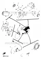 OPTIONELE ONDERDELEN   CHASSIS voor Yamaha XJ600N 1994