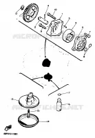 OLIEPOMP voor Yamaha XJ600N 1994