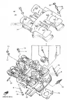 CILINDERKOP voor Yamaha XJ600N 1994