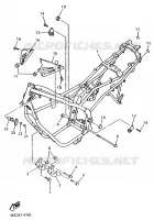 FRAME voor Yamaha XJ600N 1994