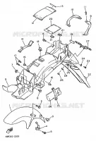 SPATBORD voor Yamaha XJ600N 1994