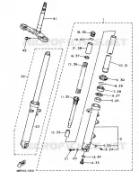 VOORVORK voor Yamaha XJ600N 1994