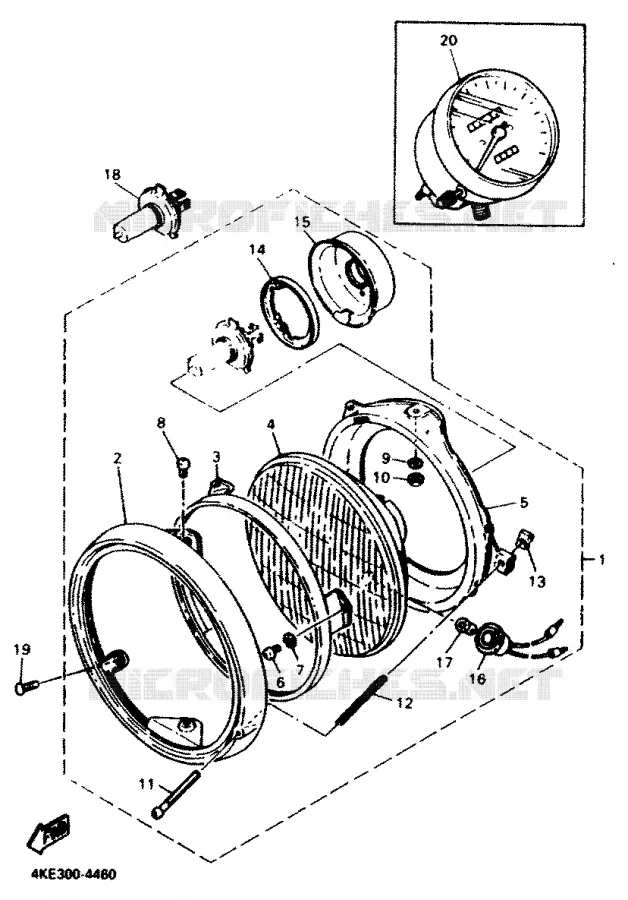 ALTERNATIEF ELECTRISCH  Yamaha MOTO 600 1994 XJN  XJ600N
