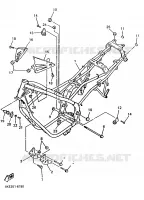 FRAME voor Yamaha XJ600N 1996
