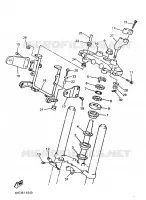 STUUR voor Yamaha XJ600N 1996