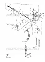 POMP VOOR voor Yamaha XJ600N 1996