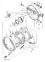 KOPLAMP voor Yamaha XJ600N 1996