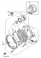 OPTIONELE ONDERDELEN voor Yamaha XJ600N 1996