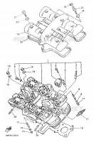 CILINDERKOP voor Yamaha XJ600N 1996