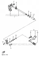 SCHAKEL PEDAAL voor Yamaha XJ600N 1996