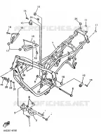 FRAME voor Yamaha XJ600N 1996