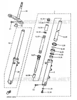 VOORVORK voor Yamaha XJ600N 1996