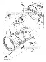 KOPLAMP voor Yamaha XJ600N 1996