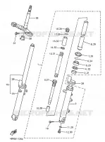 VOORVORK voor Yamaha XJ600N 1997