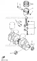 KRUKAS / ZUIGER voor Yamaha XJ600N 1997